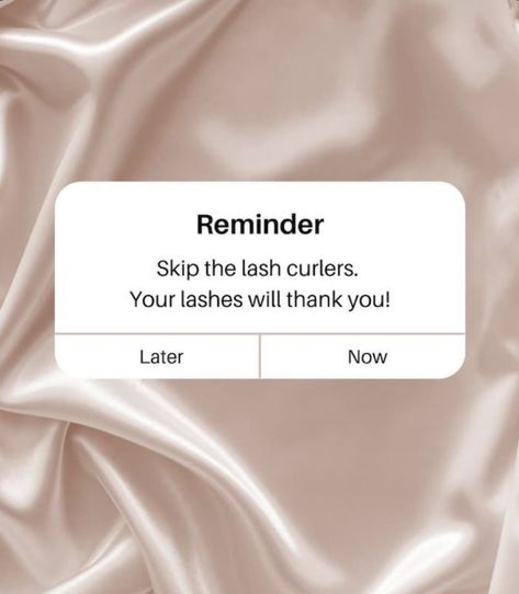 Lashes Reminder, Lash Extensions Quotes, Lash Content, Nail Tech School, Lash Quotes, Lash Curler, Tech School, Lash Tech, Content Ideas