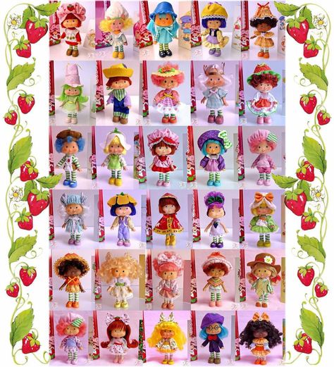 80s Memories, Berry Shortcake, Vintage Strawberry Shortcake Dolls, Short Cake, Strawberry Shortcake Characters, Strawberry Shortcake Doll, Vintage Strawberry Shortcake, Vintage Strawberry, Crayon Box