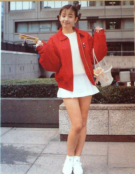 90s Asian Fashion, 80s Aesthetic Outfits, Rie Miyazawa, Vintage Japanese Fashion, 80s Japanese Fashion, 90s Japanese Fashion, 90s Japan, 80s Japan, 일본 패션