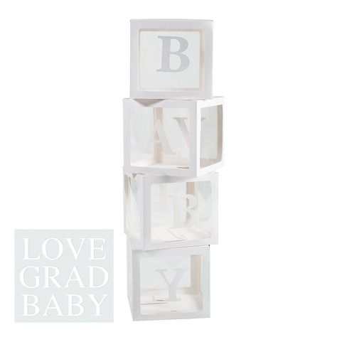 Balloon Boxes, Gender Reveal Box, Baby Shower Box, Shower Box, Transparent Balloons, Balloon Box, Baby Letters, Clear Balloons, Gender Reveal Decorations