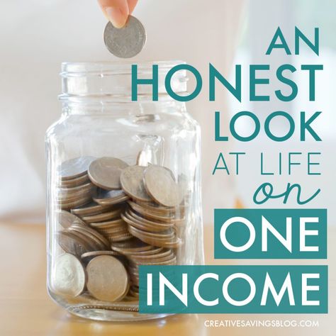 An Honest Look at Life on One Income Single Income Budget, Single Income Family, One Income Family, Refinance Mortgage, Mortgage Tips, Living On A Budget, Family Budget, Family Finance, Frugal Living Tips