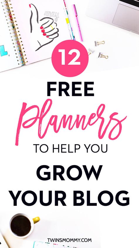 Blogging Planner, Twins Mommy, Blogging Business, Blog Business, Planner Pdf, Planner Printables Free, Free Planner, Mom Bloggers, Project Planner