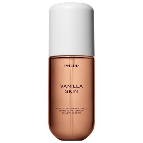 Mini Vanilla Skin Body & Hair Fragrance Mist - PHLUR | Sephora Phlur Fragrance Vanilla Skin, Vanilla Skin Perfume, Phlur Vanilla Skin, Phlur Fragrance, Sephora Perfume, Vanilla Mist, Vanilla Skin, Marvel Dr, Beauty Wishlist