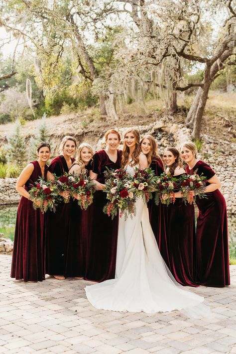 Christmas Bridesmaid Dresses, Revelry Bridesmaid Dresses, Bridesmaid Dresses Revelry, Bridesmaid Dress Velvet, Revelry Bridesmaid, Christmas Wedding Dresses, Christmas Bridesmaids, Wine Bridesmaid Dresses, Velvet Bridesmaid Dress