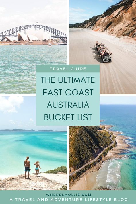 Eastern Australia Itinerary, Eastern Australia Travel, Australia East Coast Itinerary, East Coast Australia Road Trips, Australia Trip Itinerary, East Coast Australia Aesthetic, East Australia, East Coast Australia, Australia Holiday