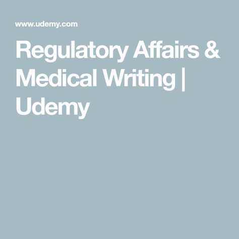 Regulatory Affairs & Medical Writing | Udemy Medical Writing, Platelet Rich Plasma Therapy, Regulatory Affairs, Course Schedule, Platelet Rich Plasma, Learn Anything, Aesthetic Medicine, Regenerative Medicine, Master Of Science