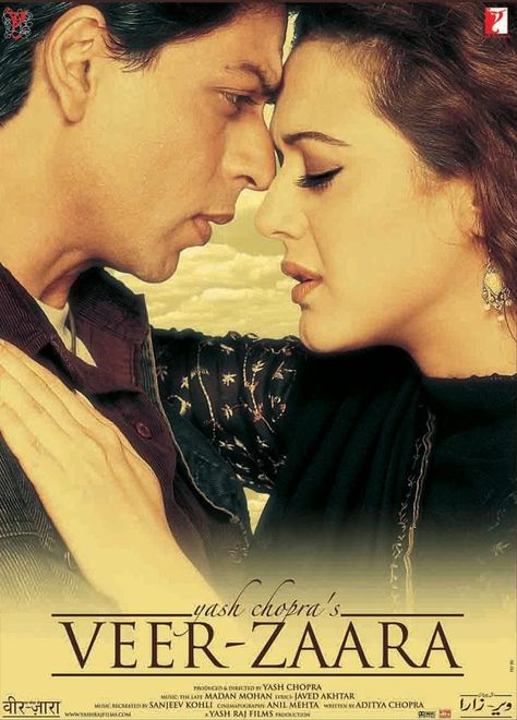 Veer-Zaara (2004) Veer Zara, Veer Zaara, Hindi Movie Film, Tam Film, Old Bollywood Movies, Hindi Bollywood Movies, Srk Movies, Best Bollywood Movies, Rani Mukerji