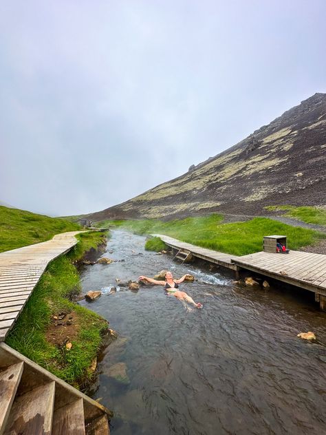 Reykjadalur Hot Springs, Roadtrip Iceland, Hot Spring Iceland, Iceland Hot Springs, Iceland Thermal Pools, Hvammsvik Hot Springs, Iceland Aesthetic, Iceland Natural Hot Springs, Forest Lagoon Iceland