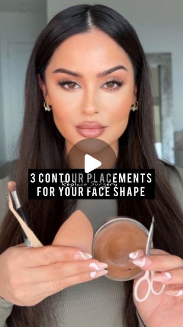 How To Blend Contouring, Bronzer Application, Christen Dominique, Contour Tutorial, Bronzer Makeup, Cream Bronzer, Eyebrow Hacks, Makeup Hacks Tutorials, Fashion And Beauty Tips