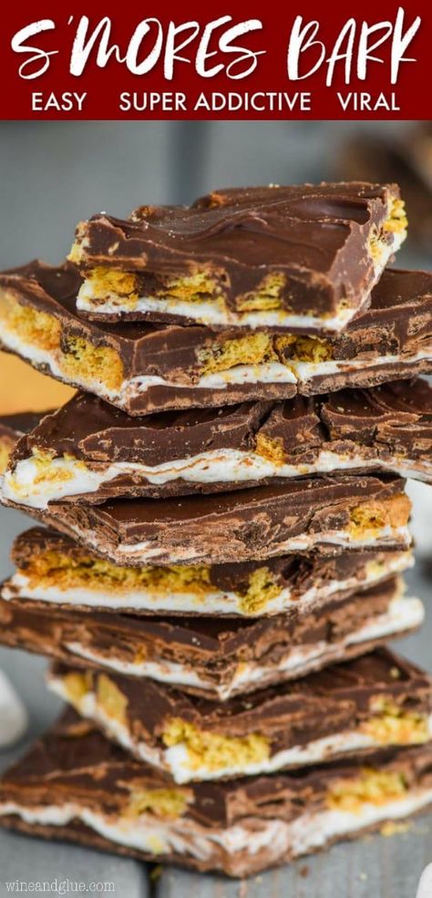 S’mores Candy Bark, S’more Chocolate Bark, Smores Chocolate Bark, Smore Bark Recipe, S’mores Chocolate Bark, S’mores Bark Recipe, S’more Bark, Christmas Smores Bark, Smores Bark Recipe