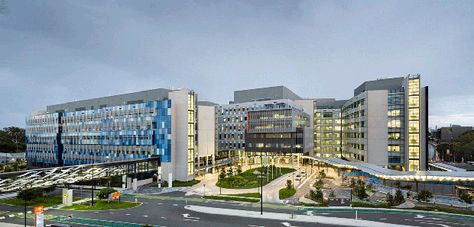 Gold Coast University Hospital by Aurecon and Jacobs wins big at Queensland engineering awards | Architecture And Design Big Hospital, Hospital Design Architecture, Infrastructure Development, Design Strategies, Hospital Architecture, Healthcare Architecture, City Hospital, Hospital Interior, Hospital Interior Design