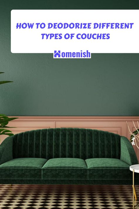 Whatever the smell is, there’s always a way to get a smelly couch smelling fresh again. There are no universal solutions for all types of couches; so we’ll share a few specific suggestions for various couch materials below. Couch Smell Remover, Stinky Couch Remedy, Couch Material, Types Of Couches, Smell Remover, Pee Smell, Microfiber Couch, Urine Smells, Cool Couches