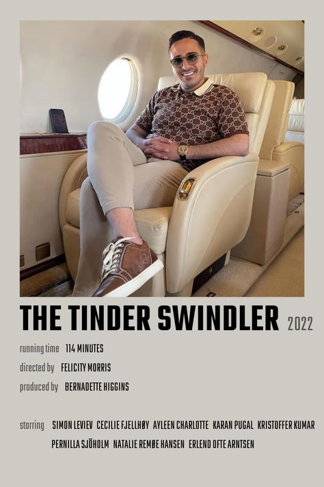 The Tinder Swindler Movie Poster The Tinder Swindler, Tinder Swindler, Motion Pictures, Motion Picture, Movie Poster, Favorite Tv Shows, Documentaries, Motion, Tv Shows