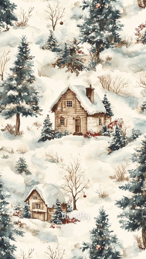 Introducing the Winter Cottage free phone wallpaper collection! These free winter-inspired designs feature charming snowy hills, cozy cottagecore-style cottages, and adorable snowmen. Perfect for carrying a touch of winter wonder with you wherever you go. Be sure to follow along on Pinterest for exclusive access to upcoming holiday collections—many more are coming soon! Visit our website to explore all of our wallpaper collections and find your perfect winter backdrop. Backgrounds For Christmas, Aesthetic Iphone Backgrounds, Phone Wallpapers Aesthetic, Wallpapers Aesthetic Iphone, Snowy Hills, Winter Cottagecore, Snowy Background, Cottage Wallpaper, Winter Backdrops