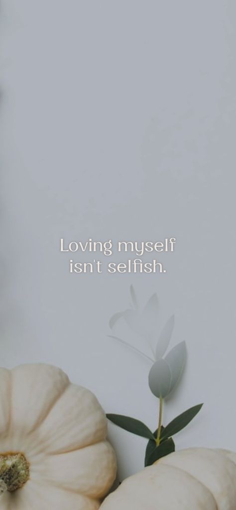 Loving myself isn't selfish. From the I am app: https://iamaffirmations.app/download Am I Selfish, Faith Over Fear, Self Respect, Real Quotes, Eating Well, Choose Me, Affirmation Quotes, No Worries, Affirmations