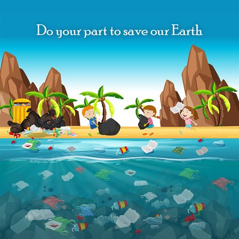 It's not just enough to enjoy our oceans—we also have to help keep them clean.  Together, we can end the ocean plastic crisis... Save Our Earth, Save Our Oceans, Eco Friendly