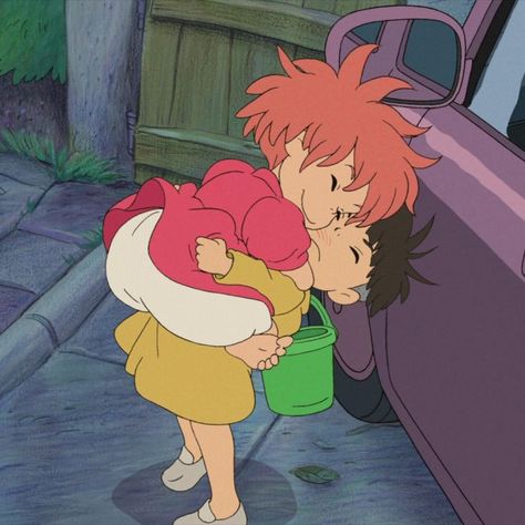 Ponyo Anime, Personajes Studio Ghibli, Studio Ghibli Characters, Ghibli Artwork, Studio Ghibli Movies, Studio Ghibli Art, Ghibli Movies, Ghibli Art, Cowboy Bebop