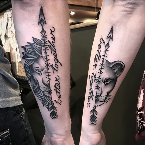 Marriage Tattoos, Him And Her Tattoos, Faith Tattoo On Wrist, Couple Tattoos Unique Meaningful, Wife Tattoo, Best Couple Tattoos, Couples Tattoos, Cute Couple Tattoos, Couple Tattoos Unique