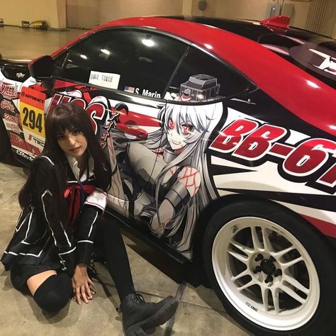 Jdm Girls, Images Hello Kitty, Pimped Out Cars, Street Racing Cars, Vampire Knight, Street Racing, Pretty Cars, Japan Cars, Drift Cars