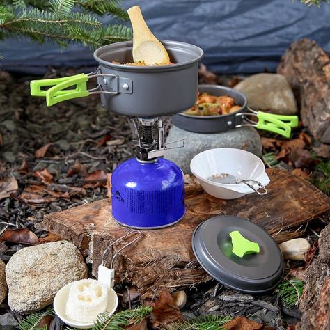 Mango Verde, Camping Cooking Set, Camping Pot, Cooking Bowl, Cooking Kit, Mess Kit, Camping Bbq, Camping Cookware, Backpacking Food