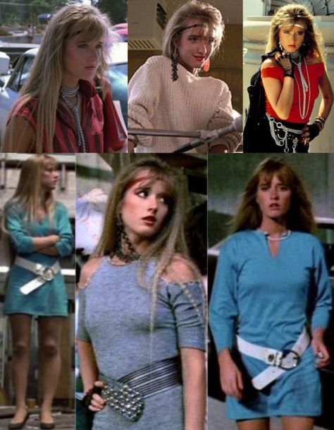 Kim Richards 80s, Hot 80s Outfits, Tuff Turf Movie, Real 1980s Fashion, Real 80s Fashion, Early 2000s Hairstyles, 1985 Fashion, Starcourt Mall, Dana Plato