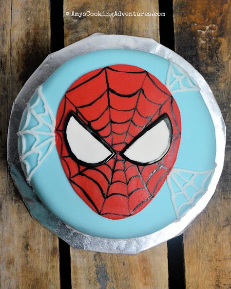 Spiderman Ice Cream Cake, Cake Cowo, Spidey Cake, Mint Chocolate Cake, Mint Cake, Islamic Aesthetic, Chocolate Chip Ice Cream, Spiderman Party, Spiderman Cake