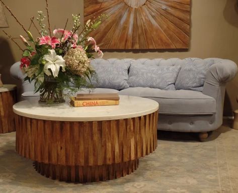 Hodgson Coffee Table Rustic Comforter, Faux Marble Coffee Table, Round Coffee Table Modern, Cabin Furniture, Drum Coffee Table, Teak Coffee Table, Coffee Table Wayfair, Table Wood, Marble Coffee Table