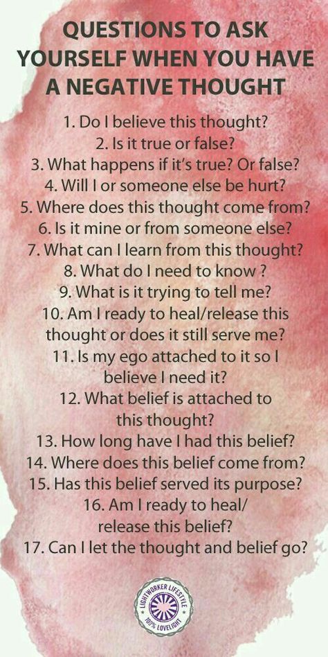 Positivity , Positive Thoughts , Negativity , Negative Thoughts Questions To Ask Yourself, Ask Yourself, Mental And Emotional Health, Coping Skills, Questions To Ask, Emotional Health, Negative Thoughts, Infj, Self Development