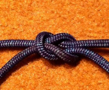 Knots Projects - Instructables How To Tie A Square Knot, Tie A Square Knot, Square Knot, A Circle, To Learn, I Know, Knot, Step By Step, Square