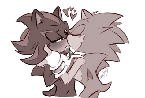 Bottom Shadow X Sonic, Sonic X Shadow Bottom Shadow, Sonadow Bottom Shadow, Sonadow Fanchild, Bottom Shadow, Exchanging Rings, Sonic X Shadow Fanart, Shadow Fanart, Shadow X Sonic