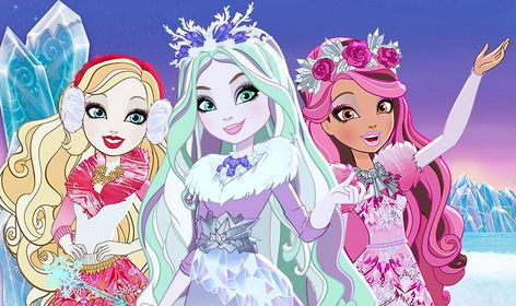 Ever after High "Epic Winter" on Netflix August 5 | TheCollectorF ... Ever After High Epic Winter, Book Day Costumes, After High School, Apple White, My Little Pony Drawing, Disney Favorites, Dragon Games, Pony Drawing, Ever After High