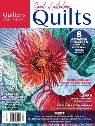 Great Australian Quilts Australian Quilts, Raw Edge Applique, Quilt Magazine, Quilted Gifts, Thread Painting, Hobby Games, Textile Artists, Download Books, Machine Quilting