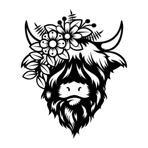 Cow Logo, Cow Tattoo, Cow Coloring Pages, Cow Vector, Cow Svg, Cow Drawing, Mom Ideas, Cow Art, Head Design