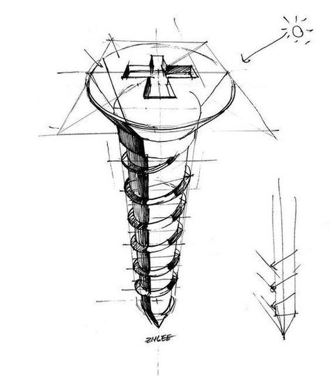 Perspective Object Drawing, Object Sketches, Objects Drawing, Pencil Drawing Ideas, Basic Sketching, Structural Drawing, Furniture Design Sketches, Perspective Drawing Lessons, Object Drawing