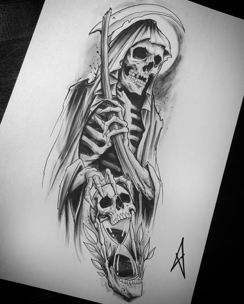 Longsleeve sketch... grim reaper #bwmentality #blackandwhite #blackandgrey @artof_black #artof_black #blackworkerssubmission… Grim Reaper Tattoo Designs Drawings, Grim Reaper Tattoo Designs, Reaper Tattoo Designs, Tattoo Designs Drawings, Evil Skull Tattoo, Grim Reaper Tattoo, Reaper Tattoo, Skull Sleeve Tattoos, Evil Tattoos