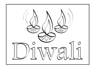 A great way of personalising greeting cards, is to make your own! There are lots to choose from, plus your child can enjoy colouring them in and writing their own message inside. Print off this Diwali card to celebrate the Festival of Lights! Diwali Coloring Pages, Diwali Colours, Diwali Story, Beaver Scouts, Diwali Crafts, Diwali Activities, Diwali 2022, Outline Pictures, Diwali Drawing