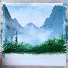 50 Easy Watercolor Painting for Beginners ideas in 2021 | easy watercolor, watercolor painting for beginners, watercolor paintings Forest Watercolor Painting, Easy Watercolor Painting, Watercolor Painting Tutorial, Painting Corner, Watercolor Painting For Beginners, Forest Watercolor, Watercolor Art Landscape, Forest Scenery, Watercolor Paintings For Beginners