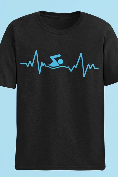 Swimming Tshirts Designs, Swim Shirt Designs, Swim Team Shirts Design, Swim Tshirt, Swim Clothes, Swim Team Shirts, Swim Mom, Swim Meet, Swim Shirt