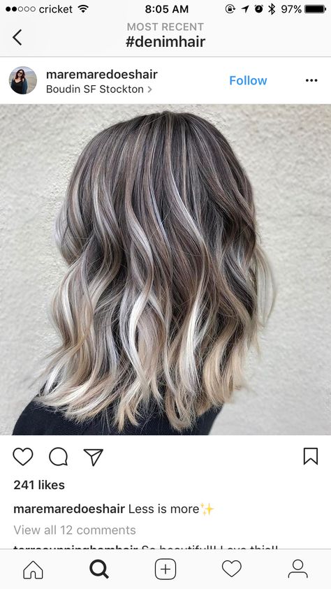 Frosty Brunette Hair Color, Rooty Ash Blonde Hair, Ashy Platinum Blonde Hair Dark Roots, Neutral Blonde Balayage On Dark Hair, Cool Blonde Balayage Dark Roots, Rooty Blonde Hair, Ash Blonde Hair Colour, Silver Blonde Hair, Kadeřnické Trendy