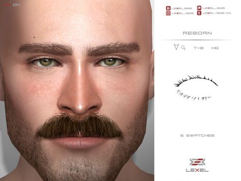 Sims 4 Mens Eyelashes, Men Lashes Sims 4 Cc, Sims Cc Male Makeup, Sims 4 Men Lashes, Ts4 Cc Male Eyelashes, Sims4 Male Eyelashes, Sims 4 Cc The Sims Resource Lashes, Sims 4 Cc Bottom Lashes, The Sims 4 Male Eyelashes