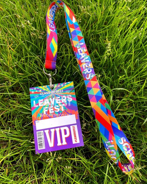 LEAVERS FEST VIP Lanyards Favours ~ School Leavers Party Favours Congrats on SCHOOL BEING OUT If you are Planning a festival themed party for your LEAVERS DAY party then you obviously will need festival lanyards for your guests! These LEAVERSFEST school leavers Day Party Festival VIP Lanyards are totally generic so they can be used for any type of school leavers party. The VIP Lanyards have a festival theme so they are great for anyone wanting to get a small number of festival style lanyards as Yr 6 Leavers Party, Year 6 Leavers Festival, Leavers Party Ideas Year 6, School Leavers Party Ideas, School Leavers Ideas, Primary School Leavers Party Ideas, Festival Themed Party Kids, Year 6 Leavers Ideas, Year 6 Leavers Party