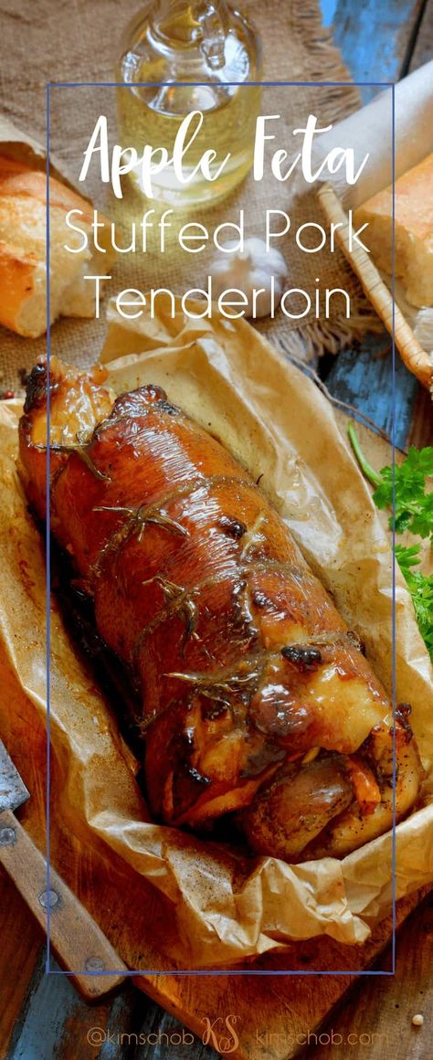 Pinterest Friends, Stuffed Pork, Fast Dinner Recipes, Asian Inspired Dishes, Tenderloin Recipes, Recipe Dinner, Fast Easy Meals, Easy Pork, Pork Tenderloin Recipes