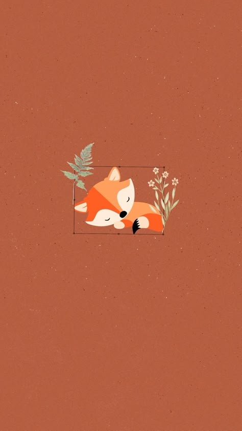 Fox Fall Wallpaper, Fox Wallpaper Cute, Fox Cute Wallpaper, Fox Art Wallpaper, Fox Phone Wallpaper, Fox Wallpaper Iphone, Cute Thanksgiving Wallpaper, Cute Fox Wallpaper, Fox Background