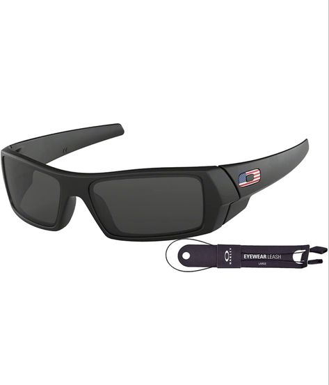 Oakley Gascan OO9014 Sunglasses for Men+BUNDLE with Oakley Leash Kit + Designer iWear Mirror(Matte Black/Grey/USA Icon, 61) : Clothing, Shoes & Jewelry: Click Visit to Buy Oakley Gascan, Black Flag, Care Kit, Red Label, Sunglasses For Men, Sell On Amazon, Oakley Sunglasses, Black Grey, Shoes Jewelry