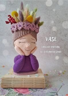 Vase Crochet, Lilly Doll, Crochet Vase, Crochet Dog Patterns, Crochet Daisy, Christmas Crochet Patterns, Diy Planters, Crochet Dog, Red Birds