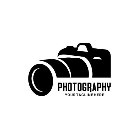 PHOTOGRAPHY LOGO VECTOR Watermark Photography, Creative Photography Logo, Best Photography Logo, Photographers Logo Design, Camera Logos Design, Logo Illustration Design, Photographer Logo, Camera Logo, Minimal Photography