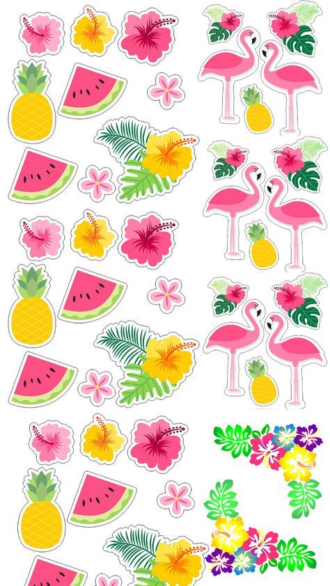 Paper Craft Ideas For Kids, Flamingo Topper, Sea Animal Crafts, Beautiful Paper Flowers, Flamingo Themed Party, Aloha Party, Hawaiian Party Decorations, Room Decoration Ideas, نباتات منزلية