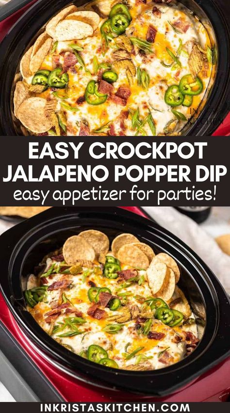 Banana Pepper Dip Crockpot, Cinco De Mayo Party Food Crockpot, Crockpot Gameday Food, Jalopena Popper Dip Crockpot, Mexican Dip Crockpot, Jalapeno Popper Dip Crock Pot, Crockpot Jalapeno Popper Dip, Gameday Appetizers Football Season, Crockpot Dips For Parties