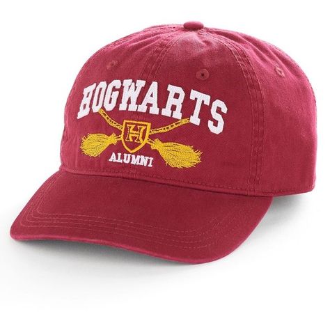 Women's Harry Potter Hogwarts Alumni Baseball Cap (225 MXN) ❤ liked on Polyvore featuring accessories, hats, harry potter, dark red, embroidery hats, cotton cap, cotton hat, baseball caps and cap hats Bamboo Hats, Hogwarts Alumni, Harry Potter Jewelry, Embroidery Caps, Harry Potter Merchandise, Corgi Butts, Harry Potter Gifts, Cap Hats, Hat Embroidery