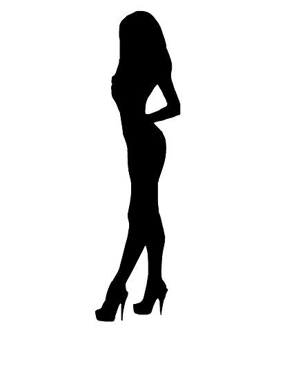 Heels Silhouette, Woman Body Drawing, Woman Body Sketch, Art Deco Paintings, Tattoo Techniques, Drawing Lesson, Temp Tattoo, Silhouette Clip Art, Girl Silhouette